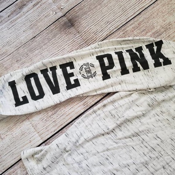 PINK VIctoria's Secret heathered gray pullover XS - Picture 2 of 5